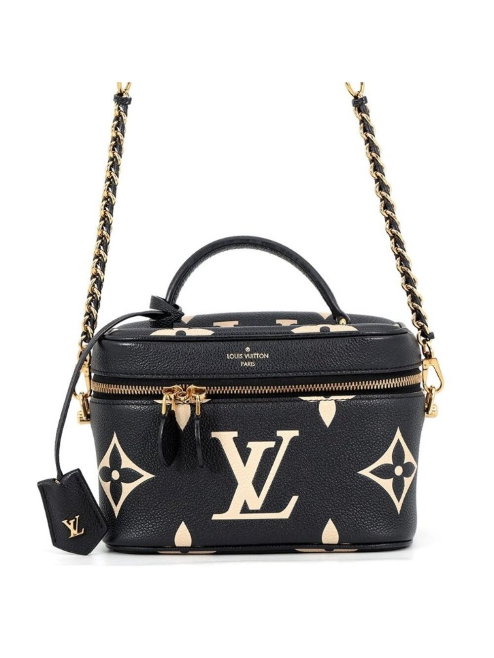 Louis Vuitton Shoulder Bag Monogram Empreinte Vanity PM 2-Way Black